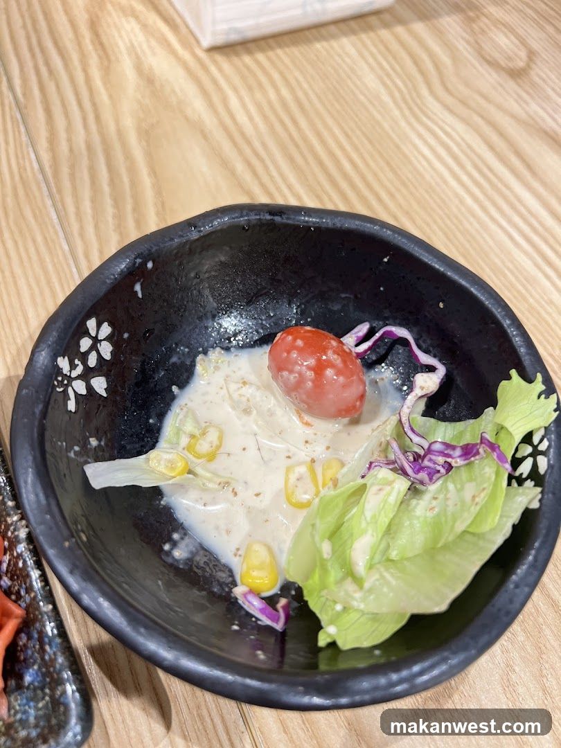 Salad with Tomato and Corn