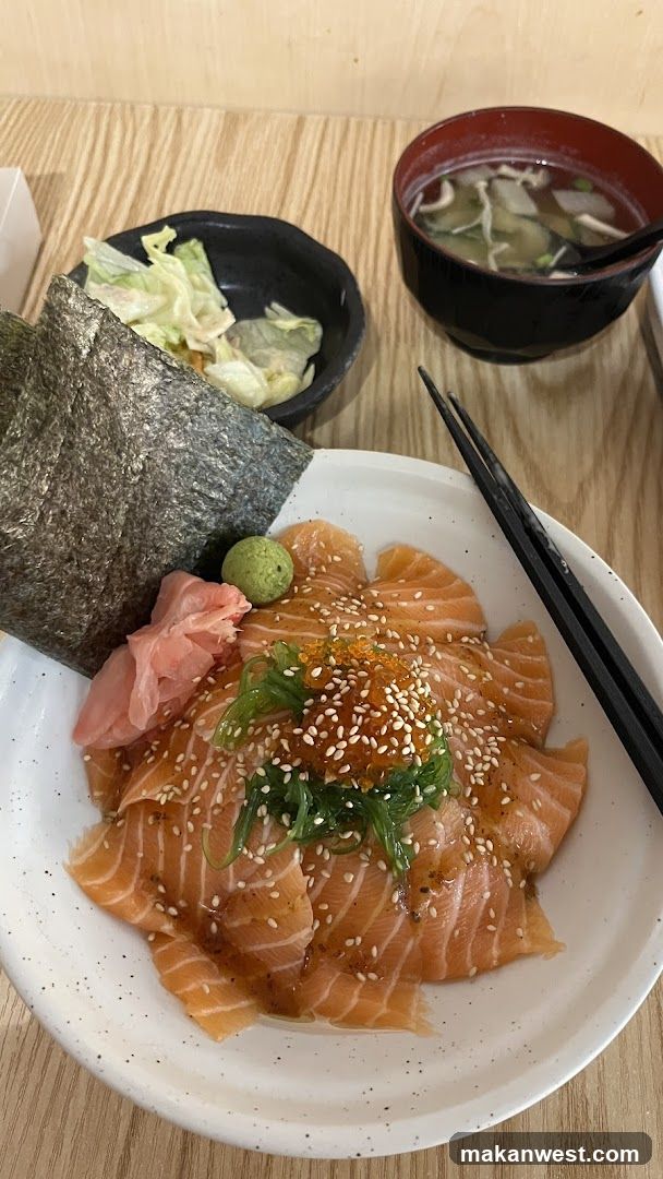 Salmon Donburi