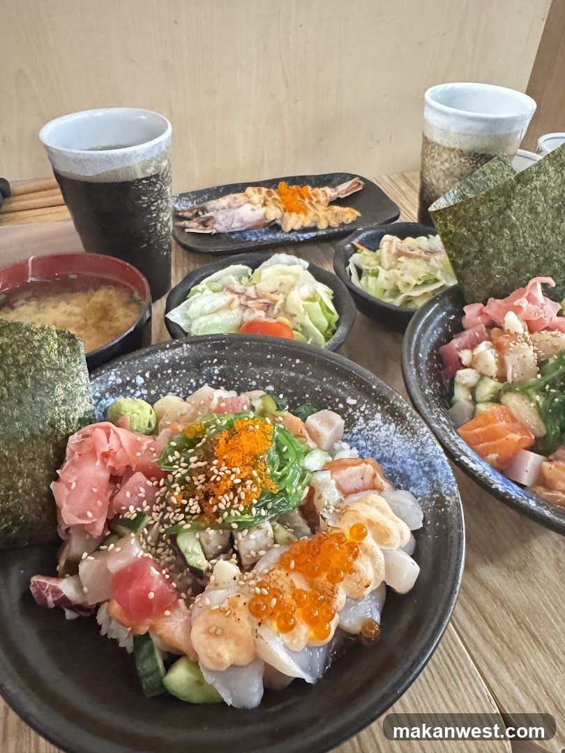Japanese Food Spread