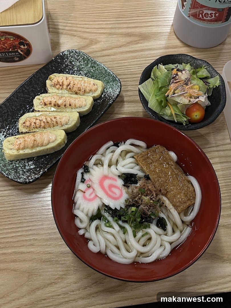 Japanese Udon Meal