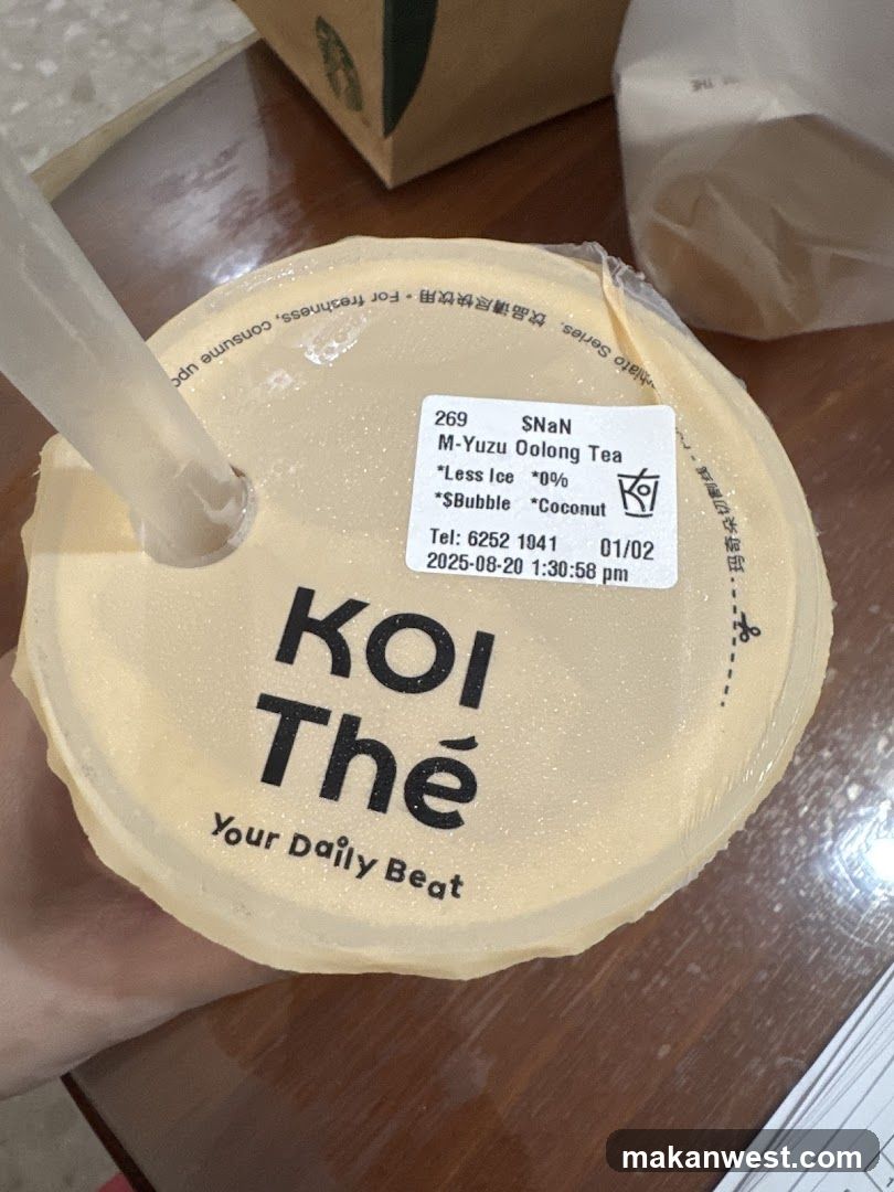 KOI Thé Drink