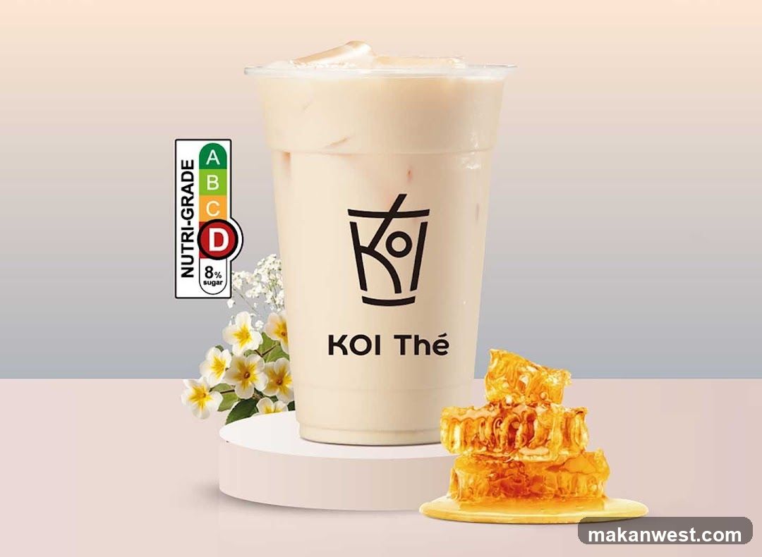 KOI Thé Drink with Honeycomb