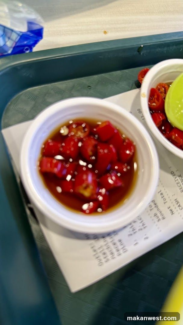 Chopped Chili Peppers in Sauce