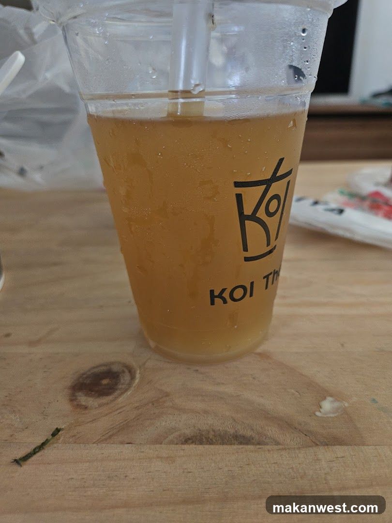 Iced Tea in a Plastic Cup
