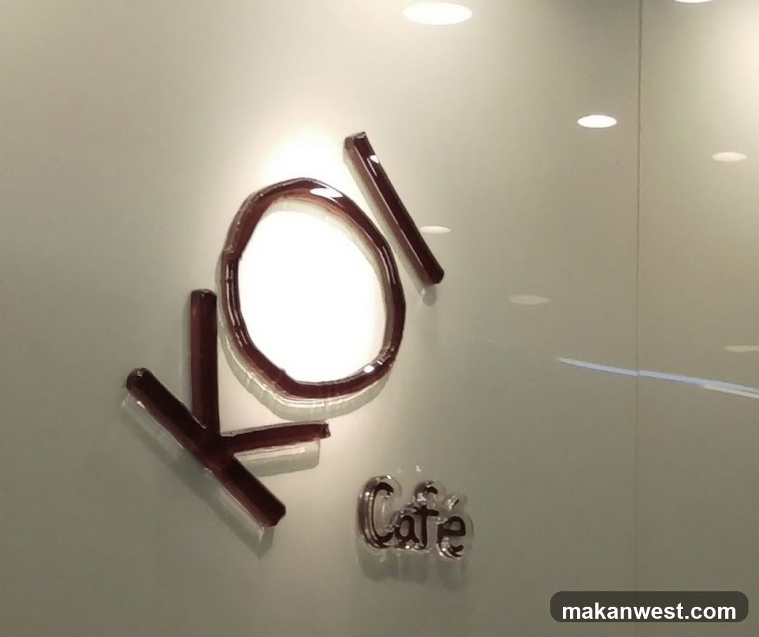 Koi Cafe Sign