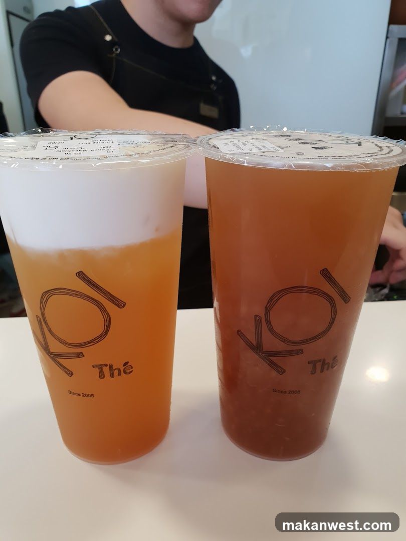 Two Bubble Teas