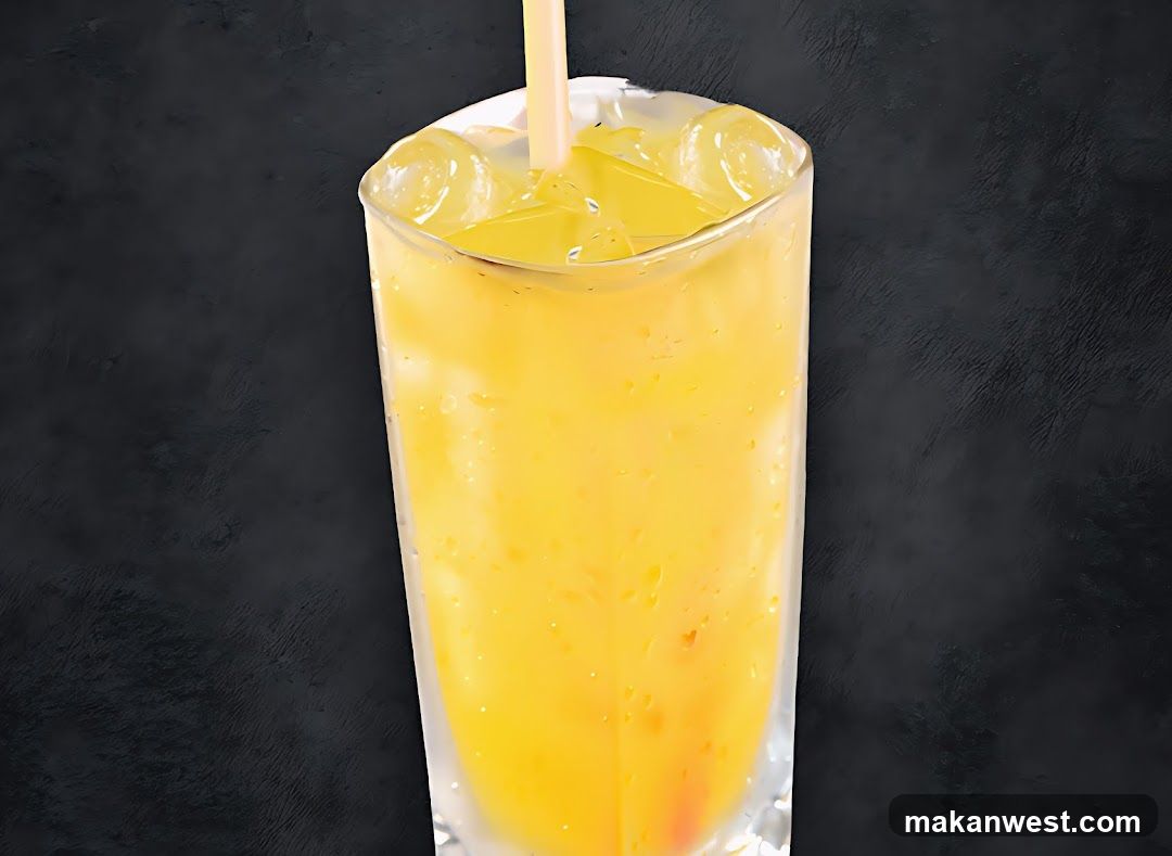 Orange Drink with Ice