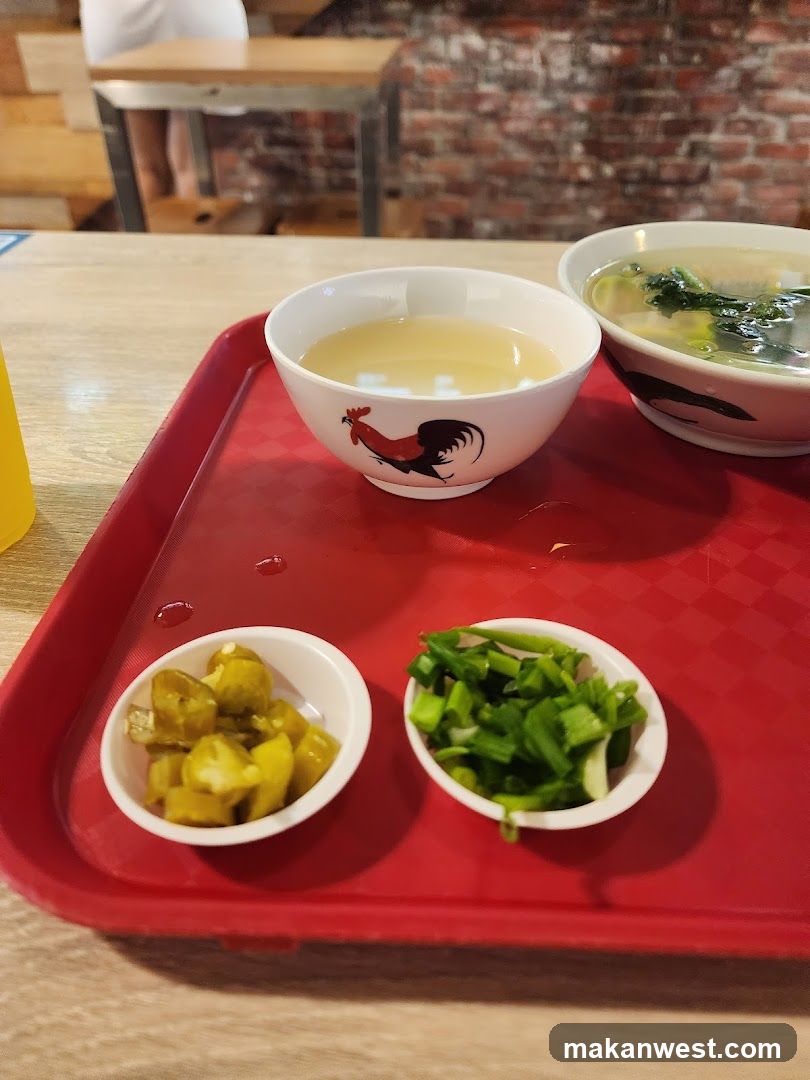 Soup and Condiments
