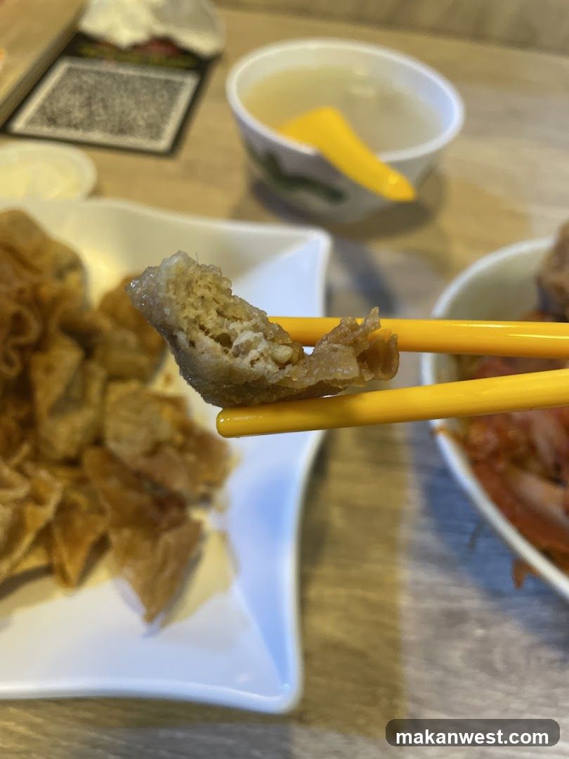 Fried Food with Chopsticks
