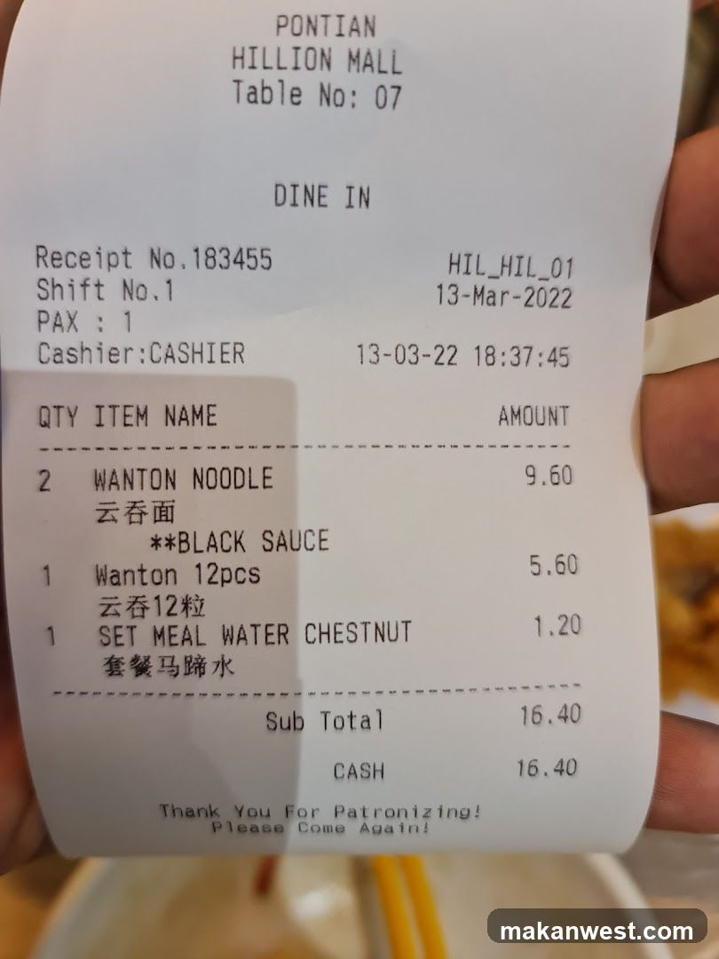 Receipt
