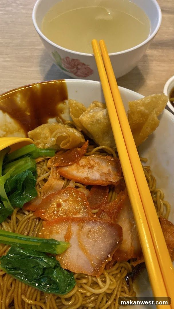 Noodles with Char Siu and Wontons
