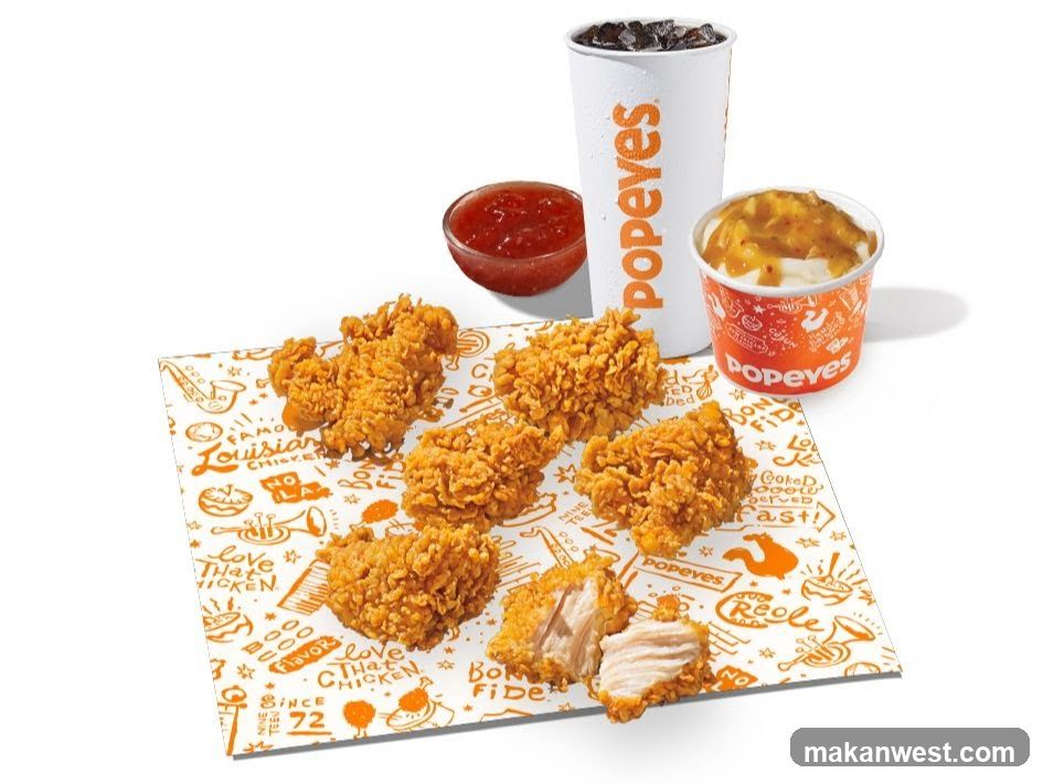 Popeyes Chicken Meal