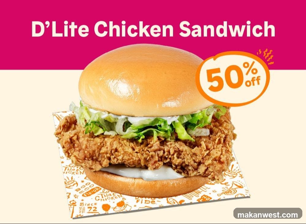 D'Lite Chicken Sandwich