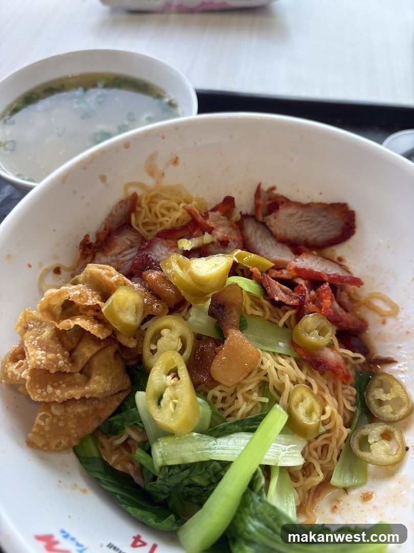 Noodles with Char Siu and Vegetables