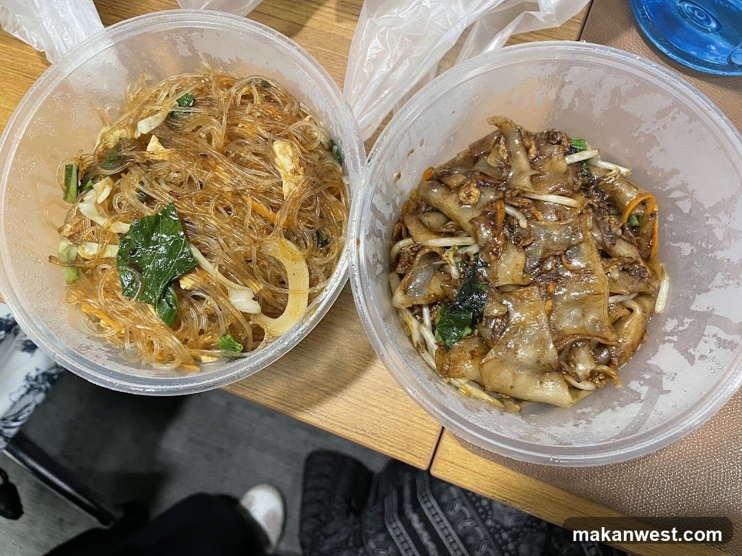 Noodle Dishes in Takeout Containers