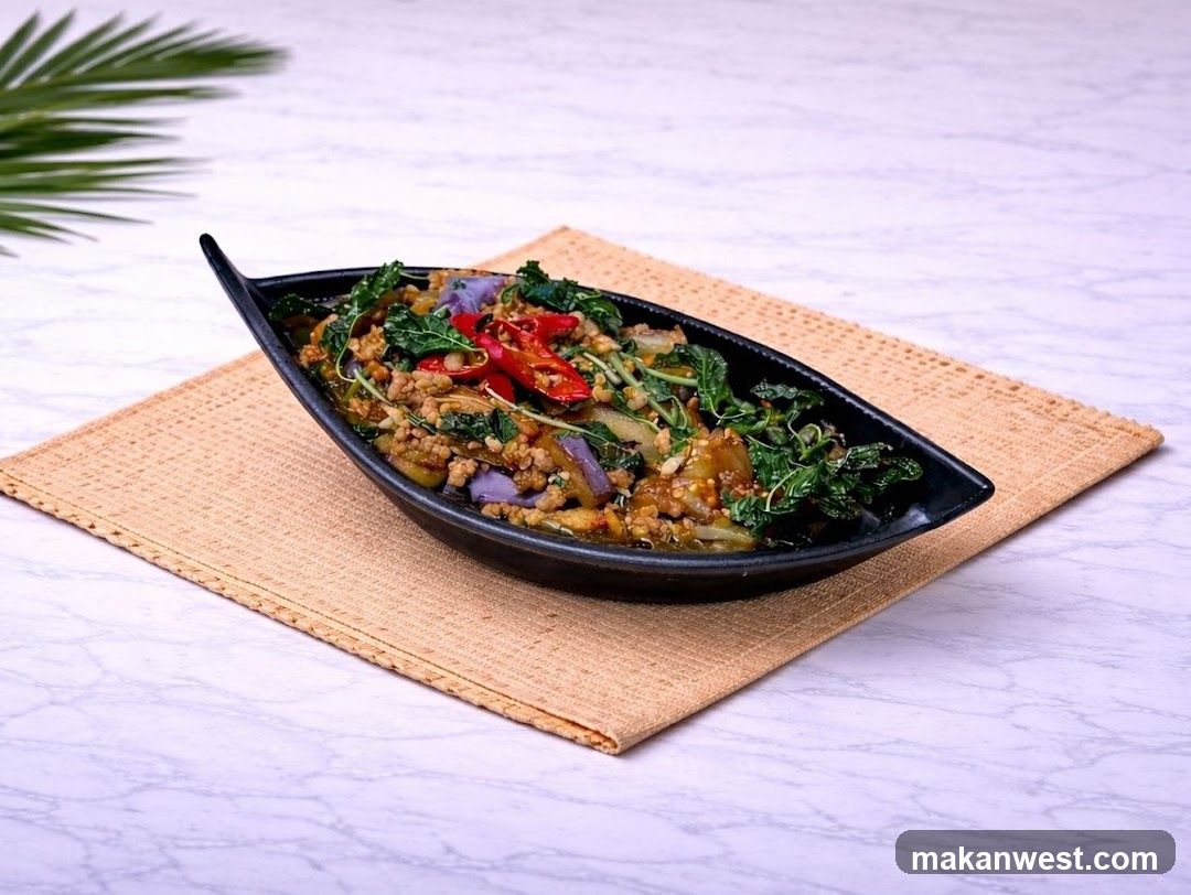 Stir-fried Eggplant with Minced Meat