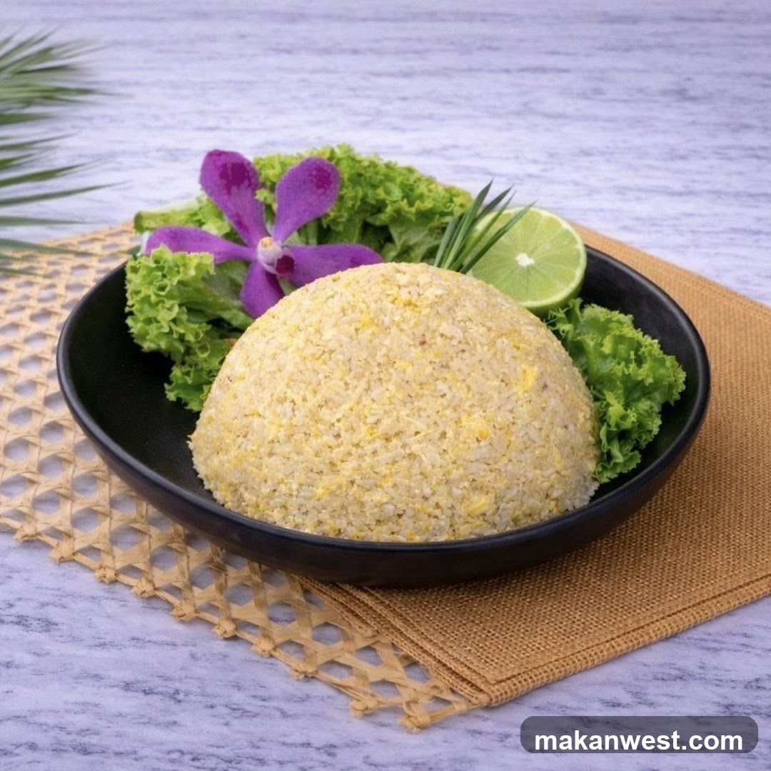 Fried Rice with Garnish