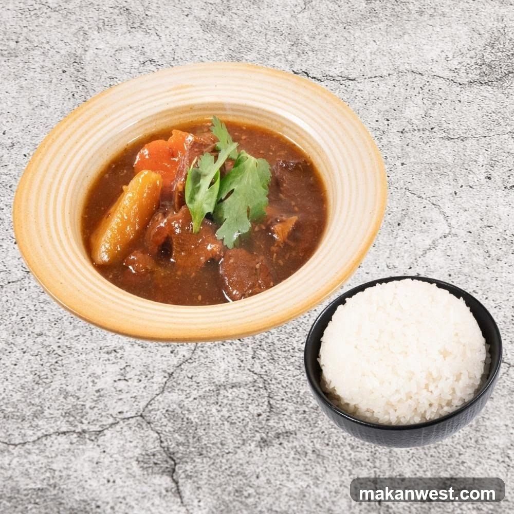 Beef Stew with Rice