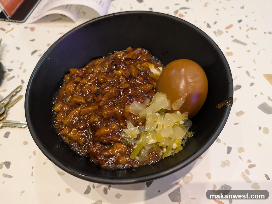 Braised Pork Rice with Egg