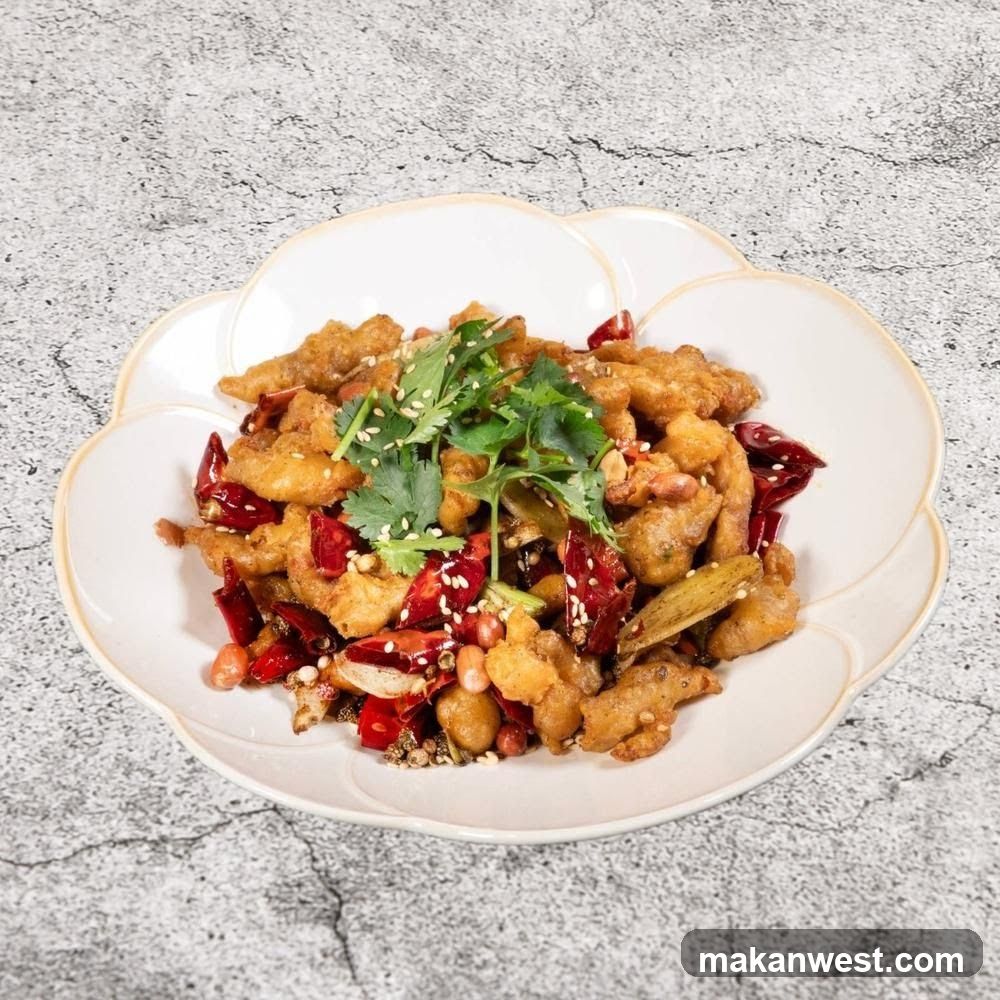 Spicy Fried Chicken with Peanuts