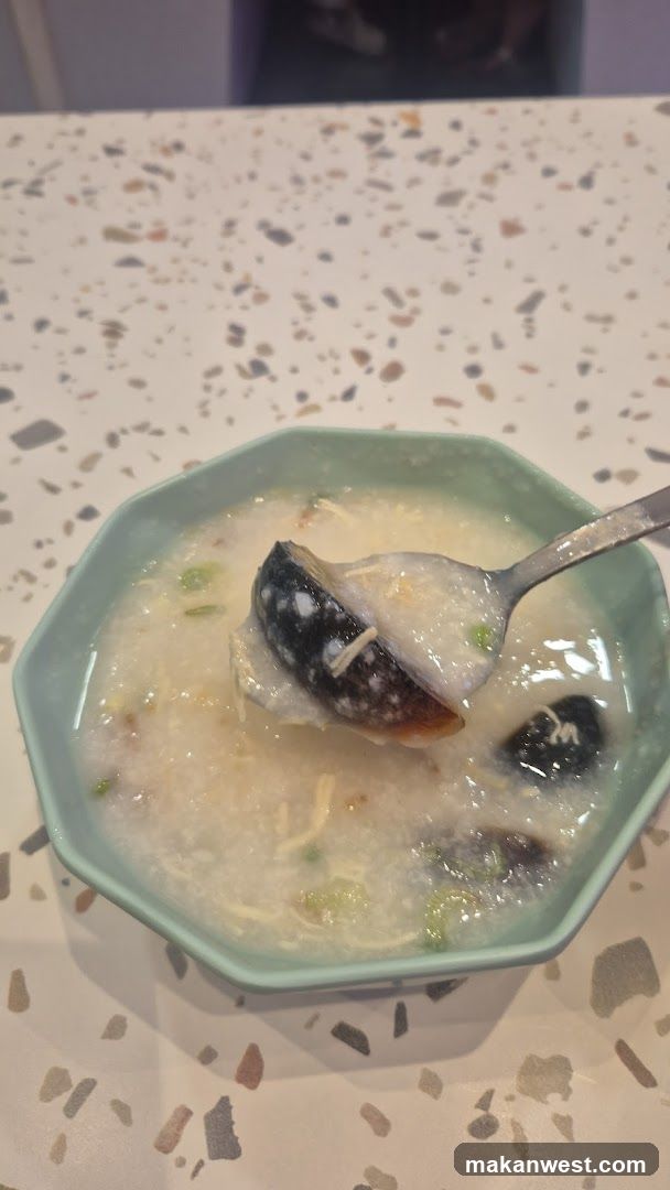 Congee with Preserved Egg