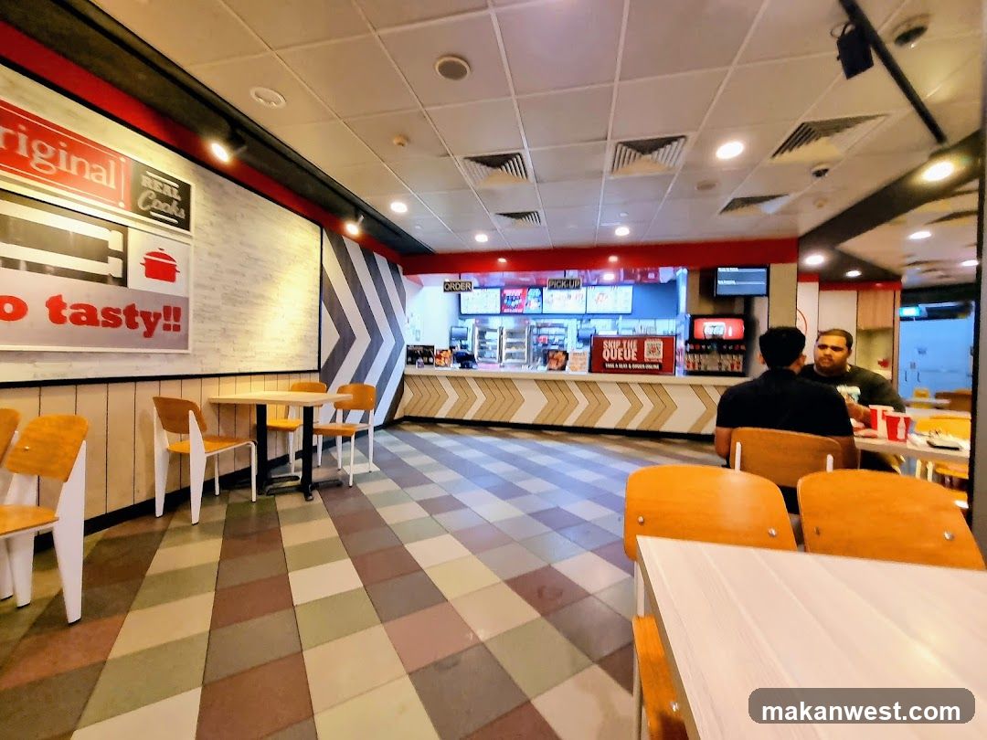 Fast Food Restaurant Interior