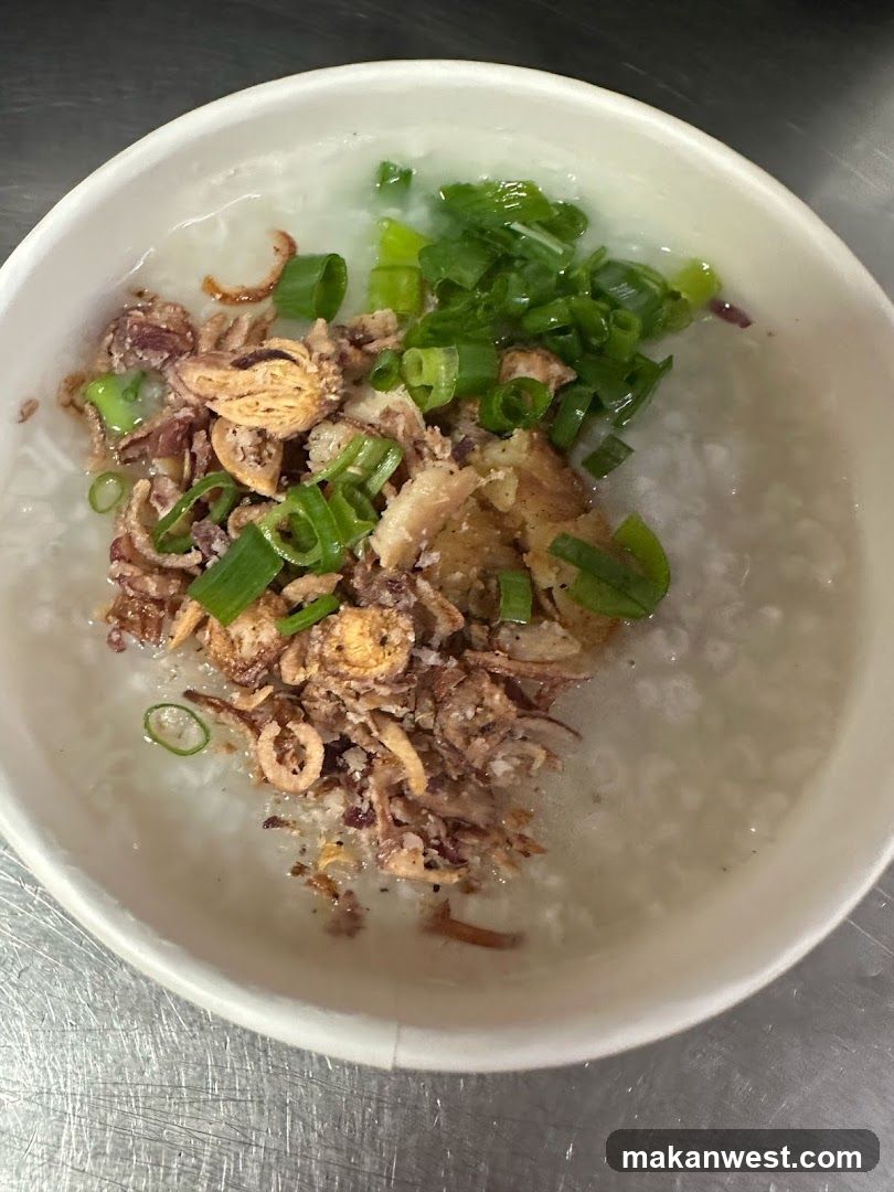 Congee with Toppings