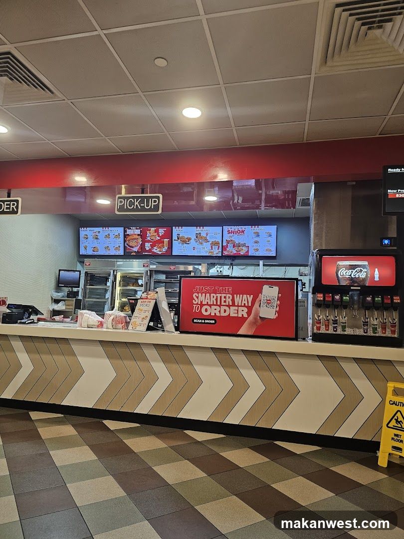 Fast Food Restaurant Counter