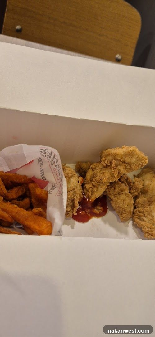 Chicken tenders and fries
