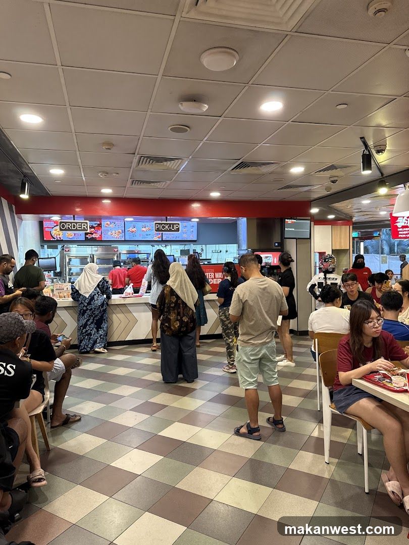 Fast Food Restaurant Interior