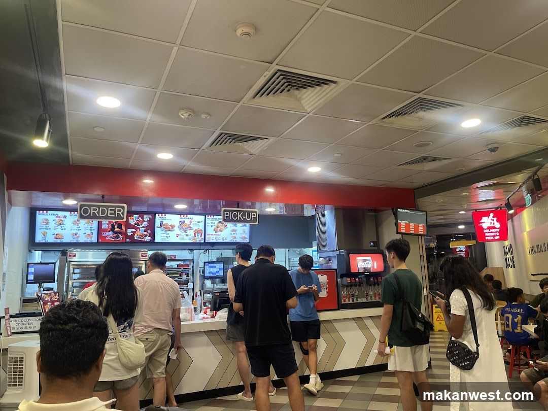 Fast Food Restaurant Counter