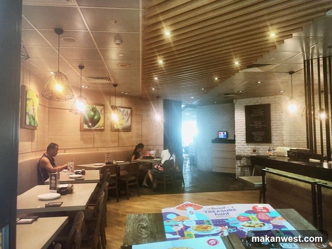 Restaurant Interior with Diners