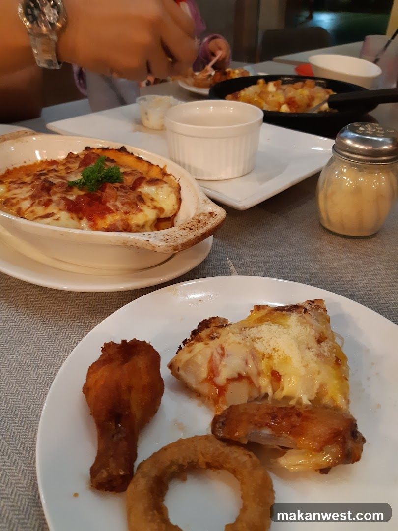 Pizza and Fried Food
