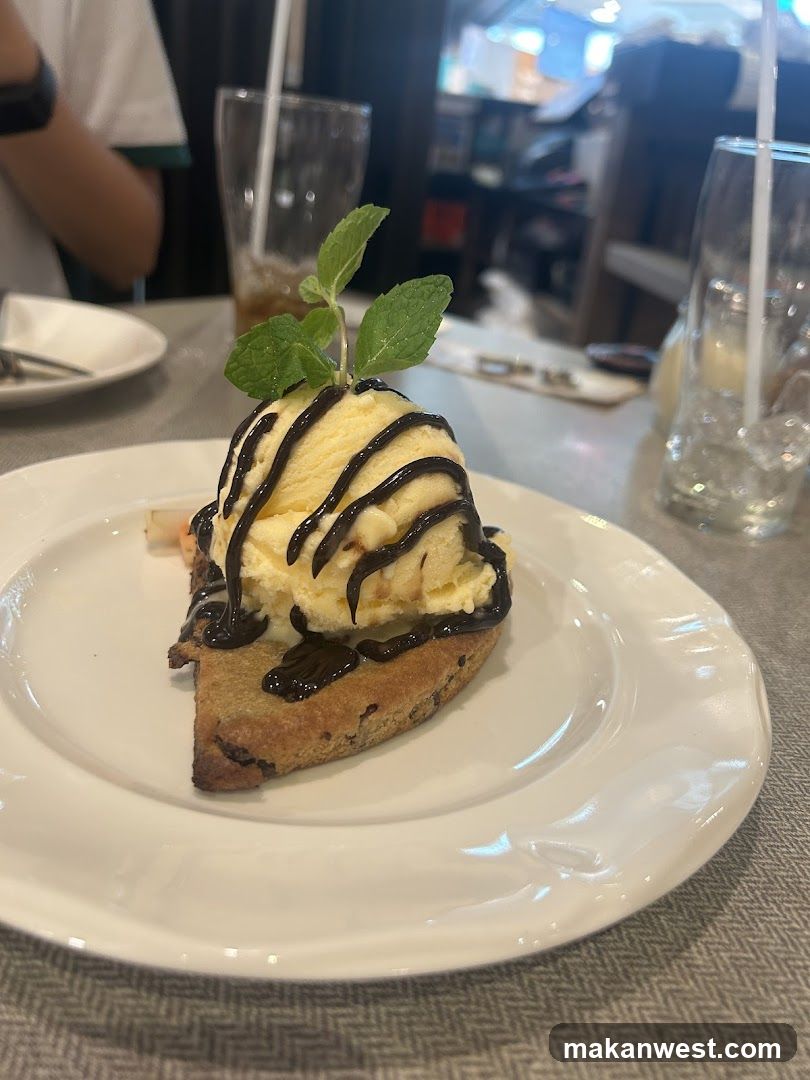 Dessert with Ice Cream
