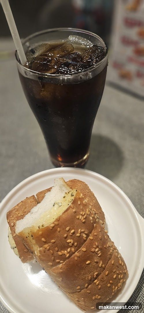 Garlic Bread and Soda