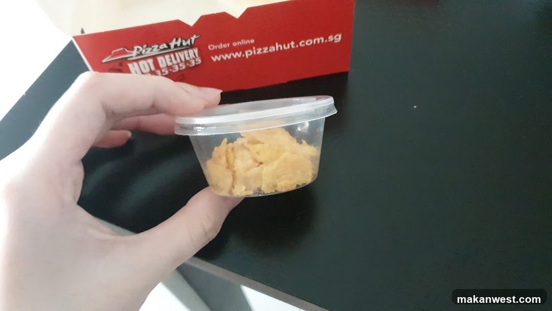 Pizza Hut Delivery Box and Condiment Cup