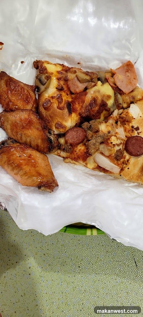Pizza and Chicken Wings