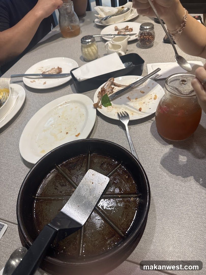 Messy Dining Table After Meal
