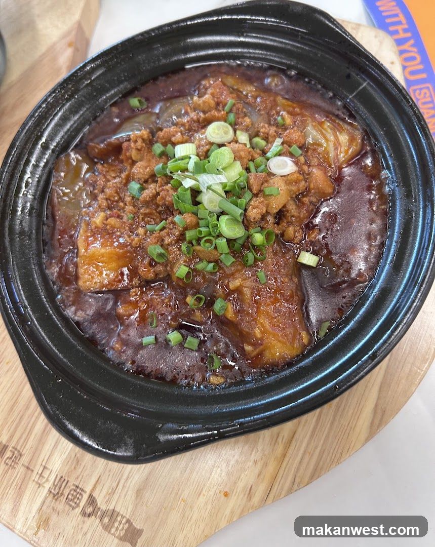 Braised Eggplant with Minced Pork