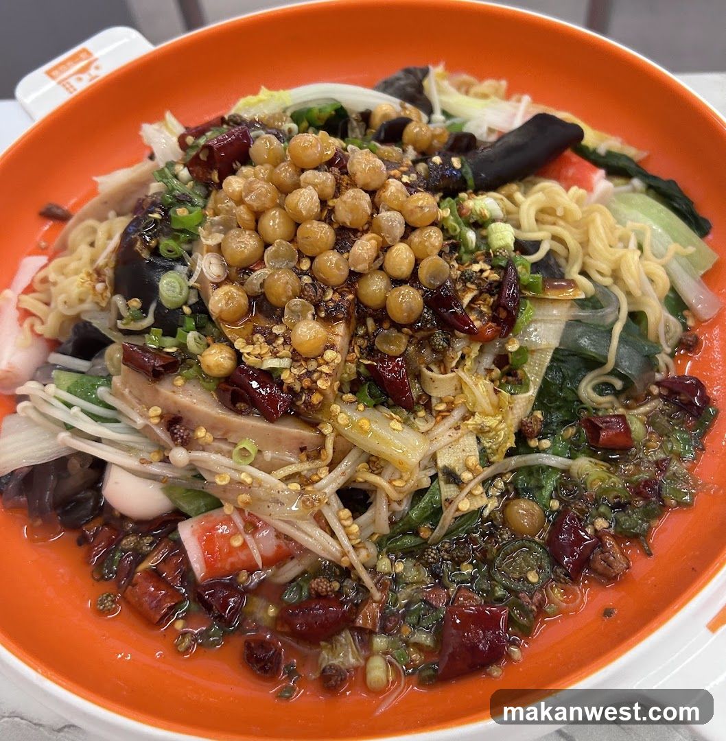 Spicy Noodle Dish