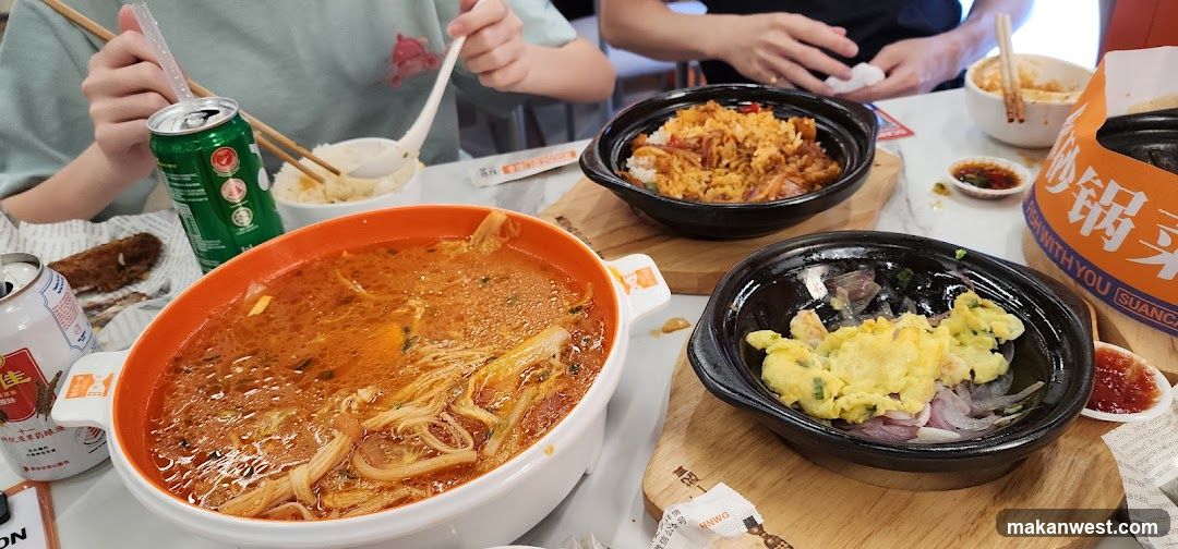 Meal with Soup and Rice