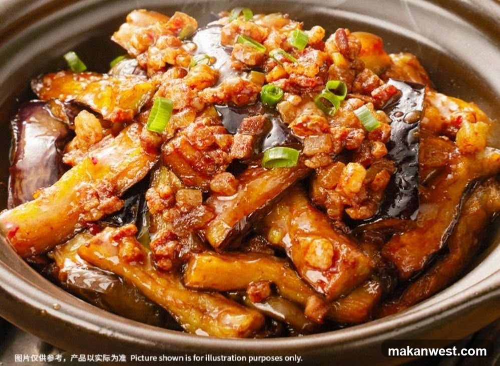 Braised Eggplant with Minced Pork