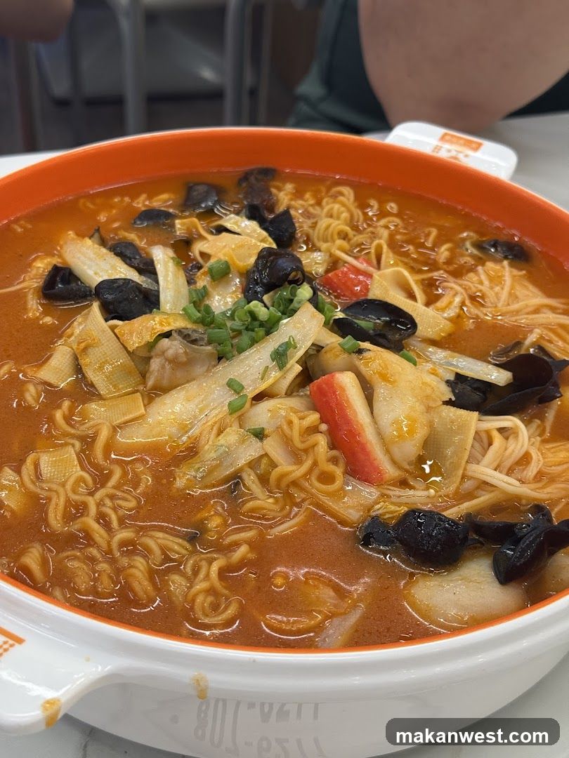 Spicy Noodle Soup