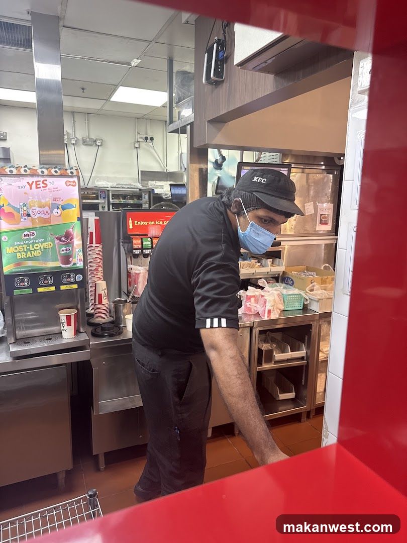 KFC Staff Member
