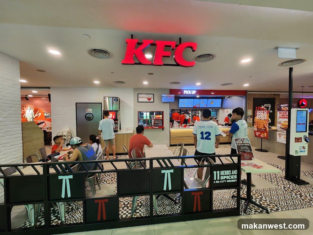 KFC Restaurant Interior