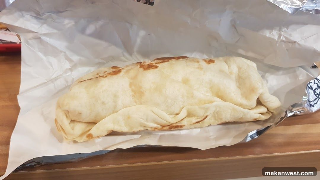 Burrito in Foil