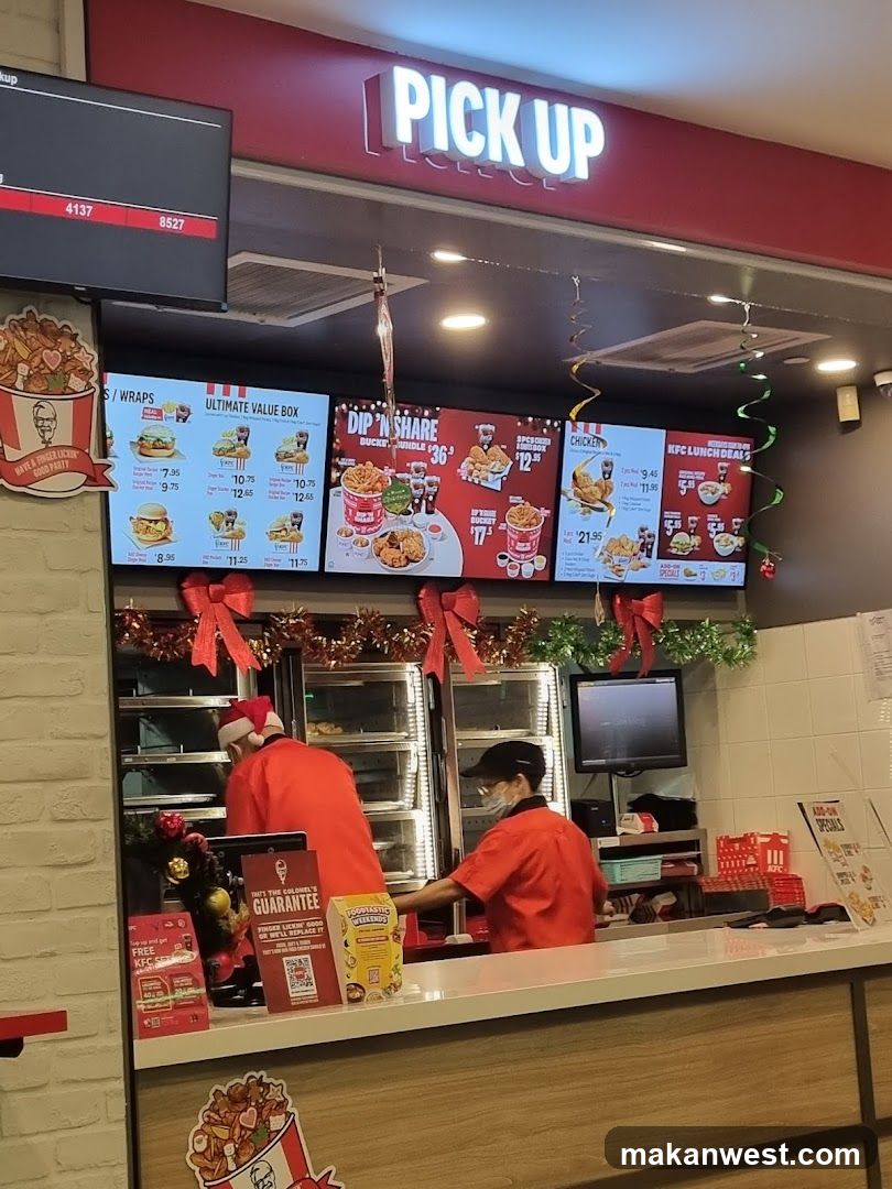 KFC Menu