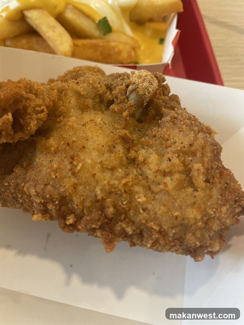 Fried Chicken and Cheese Fries