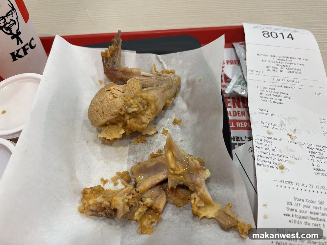 KFC Meal Remnants