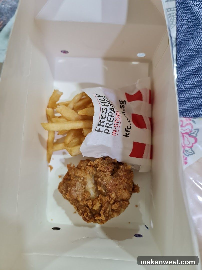 Fried Chicken and Fries
